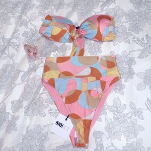 NWT - Beach Riot high waist bikini